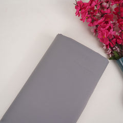 Grey Solid Japanese Suiting Fabric DGI-31314