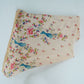 Cream Floral Mul Chanderi Fabric VF-30650