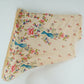 Cream Floral Mul Chanderi Fabric VF-30650