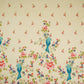 Cream Floral Mul Chanderi Fabric VF-30650