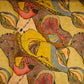 Mustard Yellow floral print Pure Georgette Fabric MTFG-31051