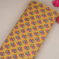 Mustard Yellow Floral Print Cotton Fabric AFI-29561