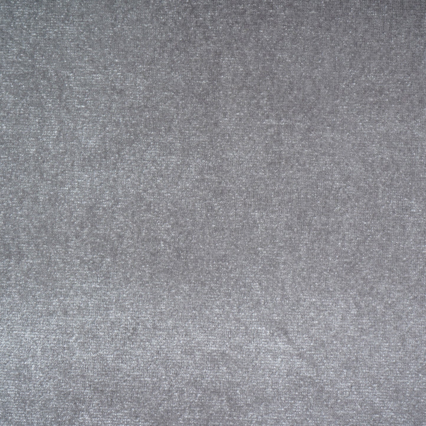 Grey Solid Velvet Silk Fabric 20390