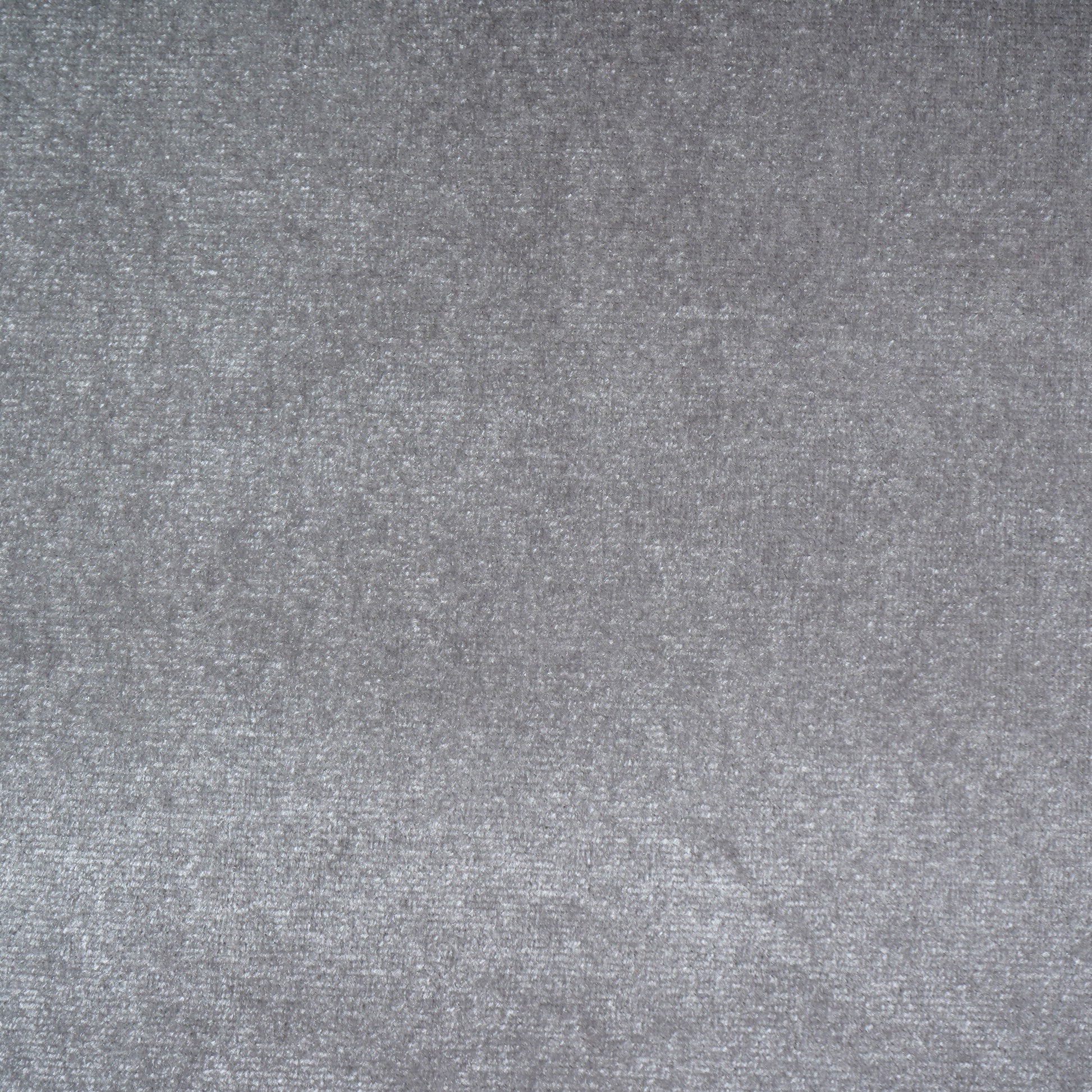 Grey Solid Velvet Silk Fabric 20390