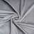 Grey Solid Velvet Silk Fabric 20390