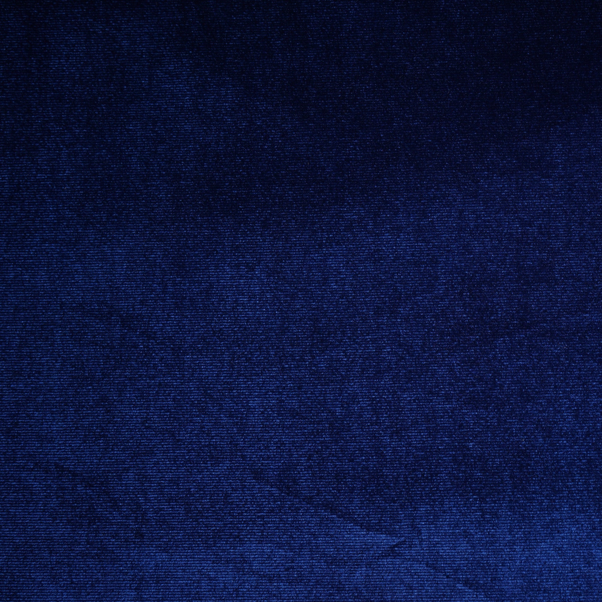 Blue Solid Velvet Silk Fabric 20388