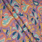 Purple Paisley Print Cotton Fabric AFI-29557