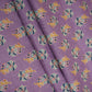 Purple Floral Print Cotton Fabric AFI-29551