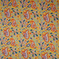 Mustard Yellow Paisley Print Cotton Fabric AFI-29555