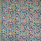 Sea Green Floral Print Cotton Fabric AFI-29563
