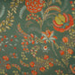 Green Mughal Print Cotton Fabric AFI-29547