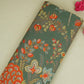 Green Mughal Print Cotton Fabric AFI-29547