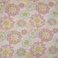 Off White Mandala Floral print 40s Pure Linen Fabric VF-31356