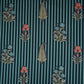 Navy Blue handblock Print Cotton Fabric AFI-29565