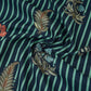 Navy Blue handblock Print Cotton Fabric AFI-29565