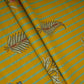 Mustard handblock Print Cotton Fabric AFI-29564