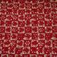 Maroon Foil Batik print embroidery Eri Cotton Silk Fabric MTFG-31055