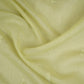 Parrot Green Chikankari embroidery with Tissue border Mul Chanderi Fabric SNA-29637