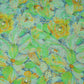 Light Green Cutdana & Pearl Floral Print Pure Tissue Fabric 21280