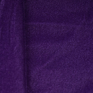 Violet Solid Viscose Velvet Fabric 21229