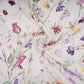 Off White floral print Muslin Fabric VF-31376 - TradeUNO