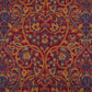 Maroon with Multicolor Kalamkari print Mul Chanderi Fabric VF-31345