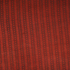 Maroon Dabu Print Cotton Fabric NC-29652 - TradeUNO