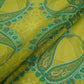 Mehendi Green Mughal print Mul Chanderi Fabric VF-31344