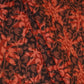 Red with Multicolor Dabu Foil Print Cotton Fabric NC-29658