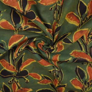 Green Batik Print Cotton Fabric NC-29639 - TradeUNO
