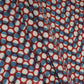 Blue with Multicolor Dabu Print Cotton Fabric NC-29666