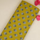 Mustard Floral Print Cotton Fabric AFI-29578