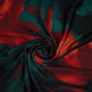 Black floral print Modal Satin Fabric MTFG-31088