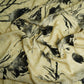 Off White floral Jacquard Pure Crepe Fabric MTFG-31100
