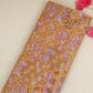 Mustard Multicolor Dabu Print Cotton Fabric AFI-29609