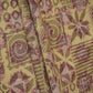 Khaki Dabu Print Cotton Fabric AFI-29607