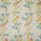 Ivory floral print 40s Pure Linen Fabric VF-31326