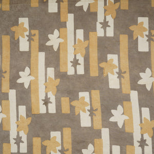 Grey Dabu Print Cotton Fabric NC-29648 - TradeUNO