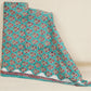 Sea Green floral print Cotton Fabric AFI-29598