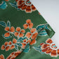 Dark Brown floral print Bemberg Modal Silk Fabric KTP-31414