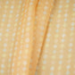 Peach Geomatrical Print Mul Chanderi Fabric SNA-29635
