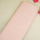 Pink Geomatrical Print Mul Chanderi Fabric SNA-29633