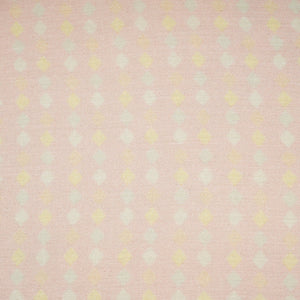 Pink Geomatrical Print Mul Chanderi Fabric SNA-29633 - TradeUNO