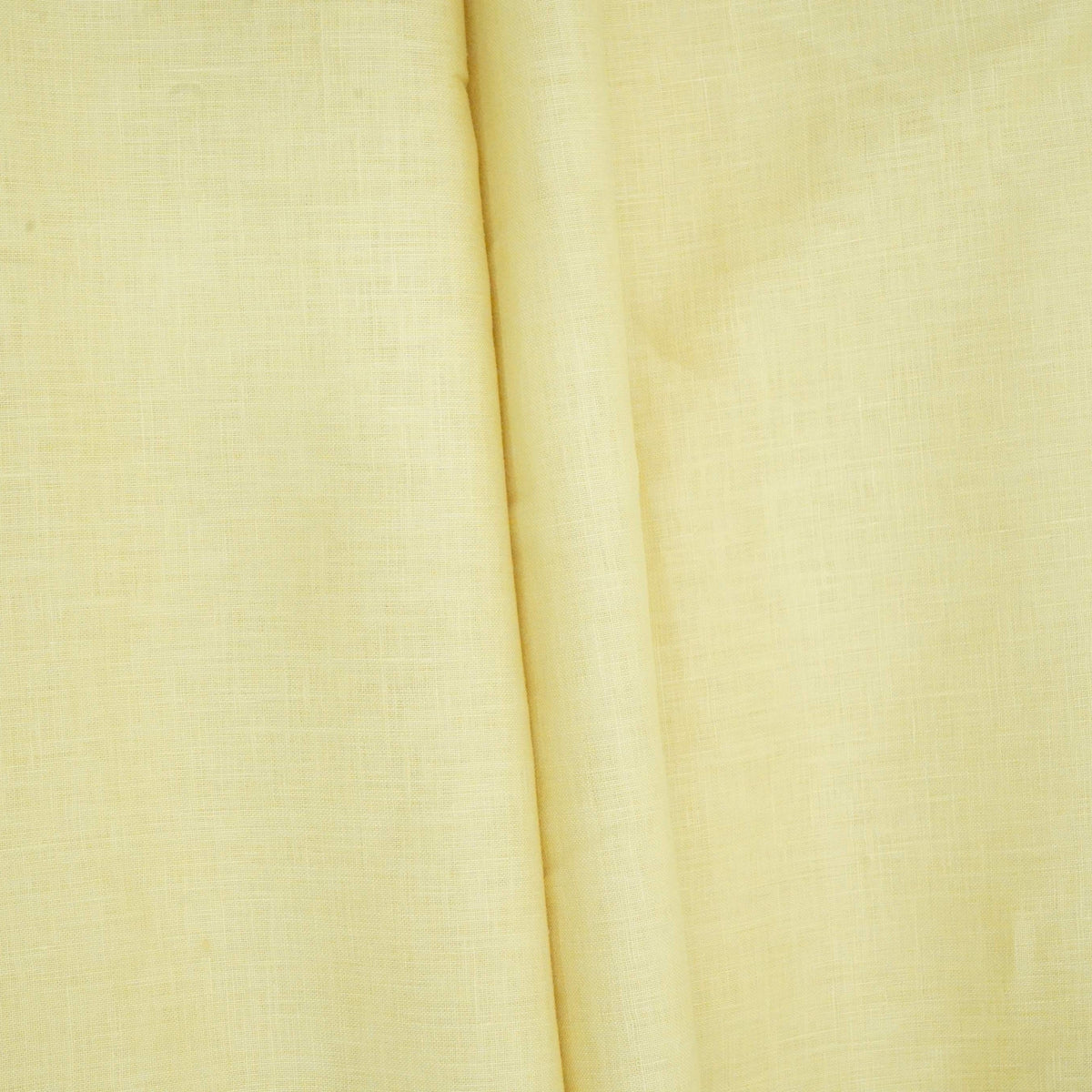 Cream Solid Pure Linen Fabric UT-31165 - TradeUNO