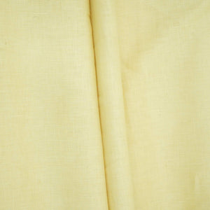 Cream Solid Pure Linen Fabric UT-31165 - TradeUNO