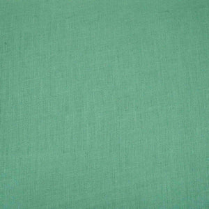 Teal Green Solid Pure Linen Fabric UT-31162 - TradeUNO