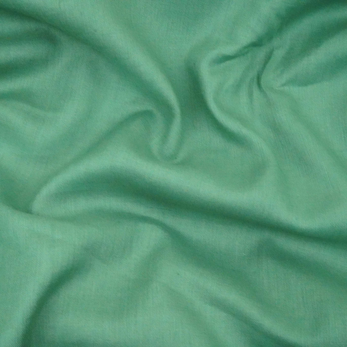 Teal Green Solid Pure Linen Fabric UT-31162 - TradeUNO