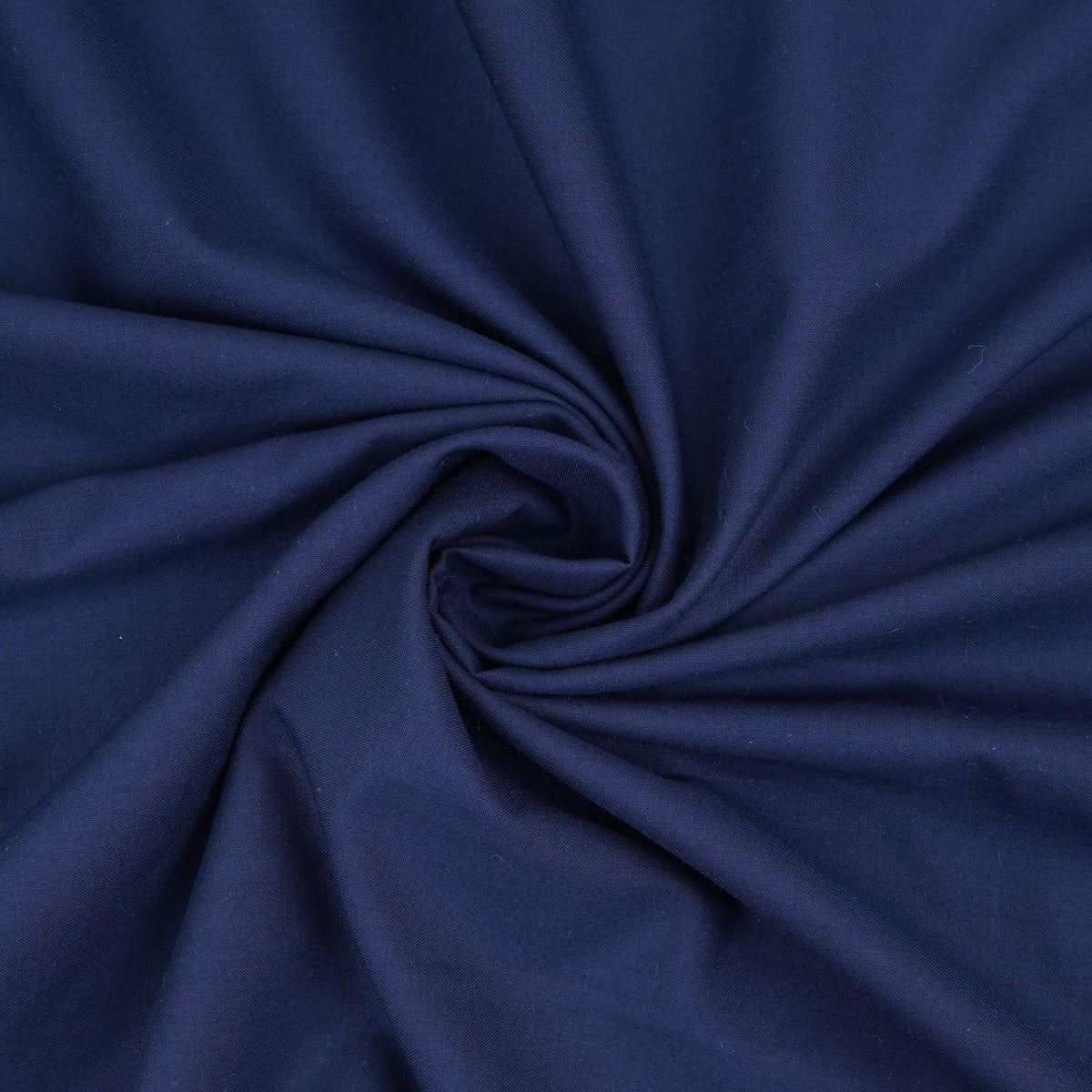 Navy Blue Solid Lizzy Bizzy Fabric RTL-31444 - TradeUNO