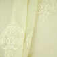 Light Green Chikankari motif embroidery Mul Chanderi Fabric SNA-29622