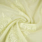 Light Green Chikankari motif embroidery Mul Chanderi Fabric SNA-29622
